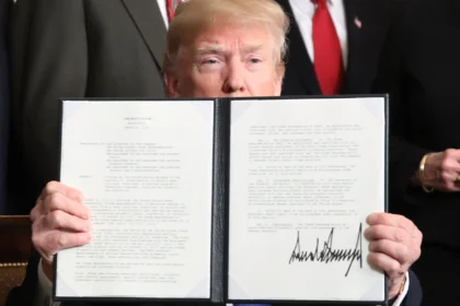 President Trump announcing tariffs. US economic policy | PGN Business Insider