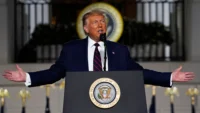 President Donald Trump announcing new tariffs on Chinese imports at the White House | Trump tariffs | PGN Business Insider | pottersgallerynigeria.org