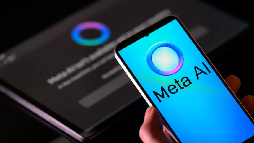 Smartphone screen showing Meta AI assistant app powered by Llama 4 model | Meta AI assistant app | PGN Business Insider | pottersgallerynigeria.org