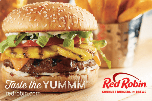 20% Off Red Robin Gift Cards Offered Oct 10-13