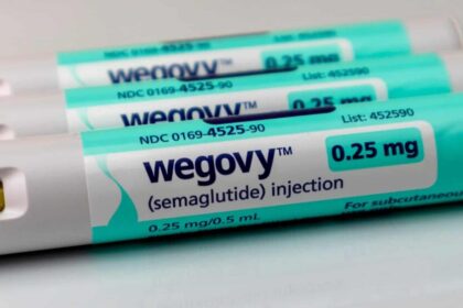 Wegovy injector pen launched in China by Novo Nordisk.