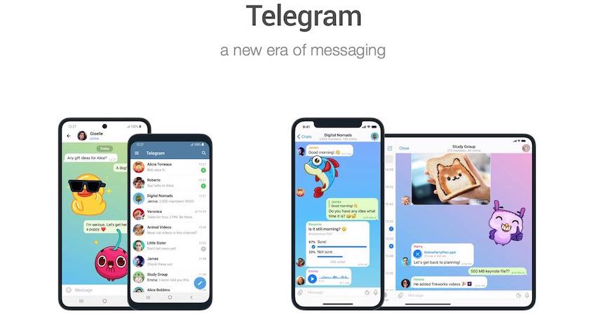 Global Telegram users on the app, now with improved safety measures against harmful content.