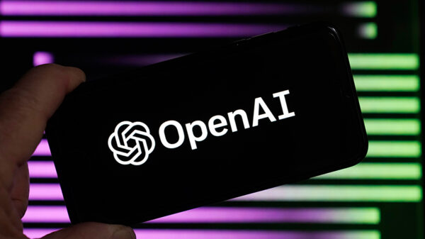 Elon Musk OpenAI bid | OpenAI logo on a card