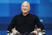 Jeff Bezos at a Washington Post event, symbolizing his ownership influence. Washington Post opinion