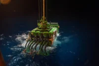 AI-powered robot collecting polymetallic nodules from the ocean floor | Deep-sea mining