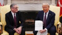 Keir Starmer and Donald Trump discuss trade at the Oval Office, highlighting the tech-focused deal | Starmer-Trump trade deal