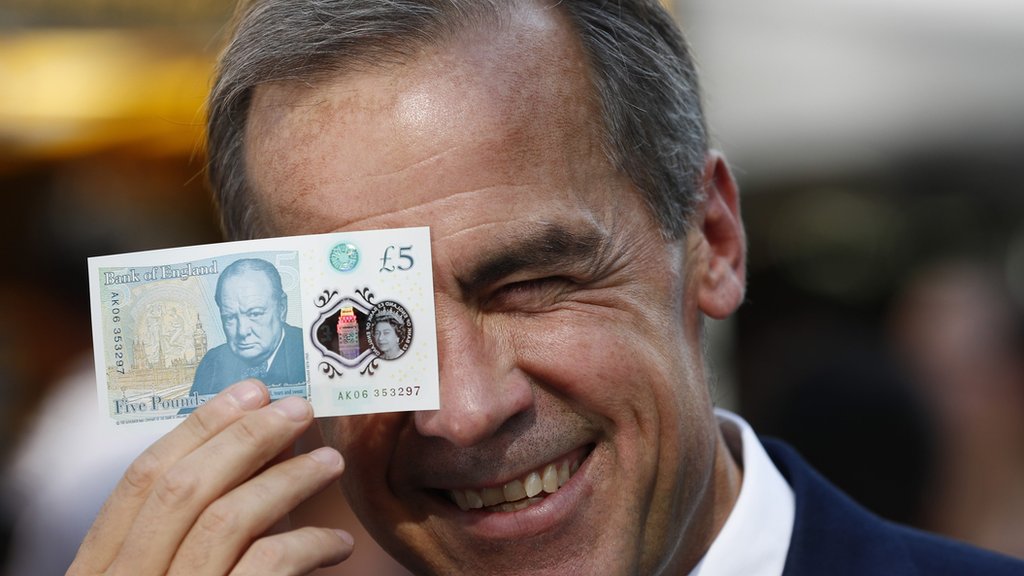 Mark Carney during his time at the Bank of England