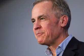 Mark Carney, former governor of the Bank of England, at the Jackson Hole economic symposium in 2019