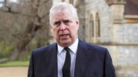 Prince Andrew, Duke of York, photographed in a head-and-shoulders shot, symbolizing his financial struggles.