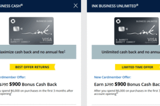 Chase Ink Business Cash and Unlimited Cards Now Offer 90,000-Point Bonus