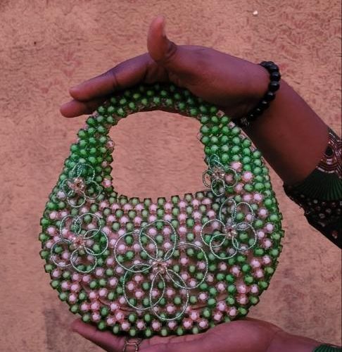 Handmade Bead Bag