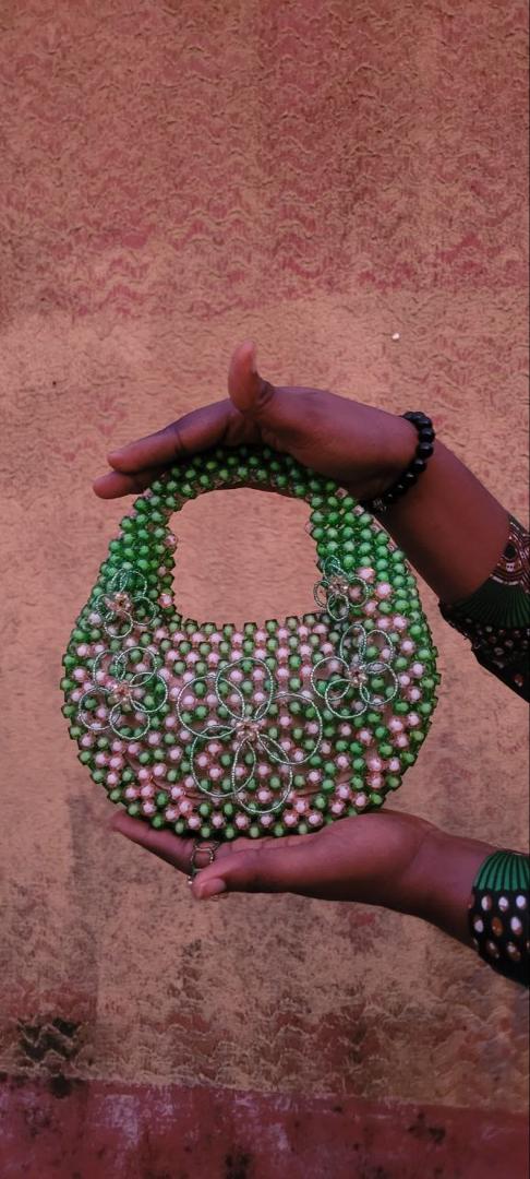 Handmade Bead Bag
